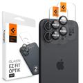 Protecteur d'Objectif iPhone 16/16 Plus Spigen Glas.tR Ez Fit Optik Pro - Noir