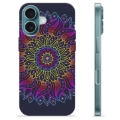 Coque iPhone 16 en TPU - Mandala Coloré