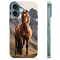 Coque iPhone 16 en TPU - Cheval