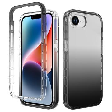 Coque Hybride iPhone 16e Gradient Series - Noire / Transparente