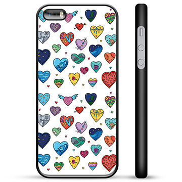 Coque de Protection iPhone 5/5S/SE - Cœurs