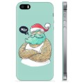 Coque iPhone 5/5S/SE en TPU - Père Noël Moderne