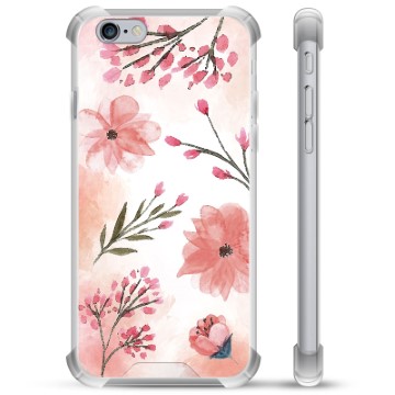 Coque Hybride iPhone 6 Plus / 6S Plus - Fleurs Roses