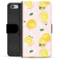 Étui Portefeuille Premium iPhone 6 / 6S - Motif Citron