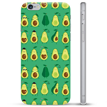 Coque iPhone 6 Plus / 6S Plus en TPU - Avocado Pattern