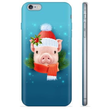 Coque iPhone 6 / 6S en TPU - Cochonnet d\'Hiver