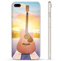 Coque iPhone 7 Plus / iPhone 8 Plus en TPU - Guitare