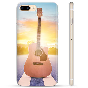 Coque iPhone 7 Plus / iPhone 8 Plus en TPU - Guitare