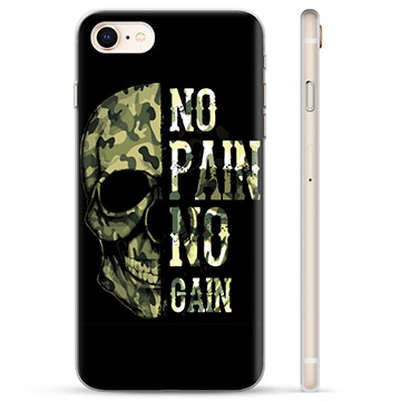 Coque iPhone 7/8/SE (2020)/SE (2022) en TPU - No Pain, No Gain