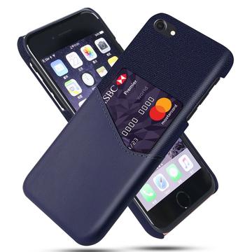 Coque iPhone 7/8/SE (2020)/SE (2022) avec Porte-Cartes KSQ - Bleue