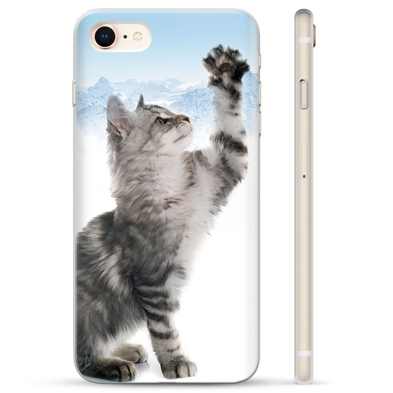 Coque Iphone 7 8 Se En Tpu Chat