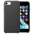 Coque iPhone SE (2020)/SE (2022) en Cuir Apple MXYM2ZM/A - Noir