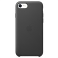 Coque iPhone SE (2020)/SE (2022) en Cuir Apple MXYM2ZM/A - Noir