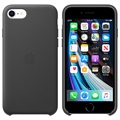 Coque iPhone SE (2020)/SE (2022) en Cuir Apple MXYM2ZM/A - Noir