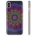 Coque iPhone XS Max en TPU - Mandala Coloré