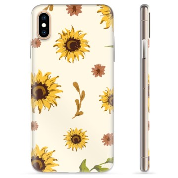 Coque iPhone XS Max en TPU - Tournesol