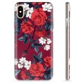 Coque iPhone XS Max en TPU - Fleurs Vintage