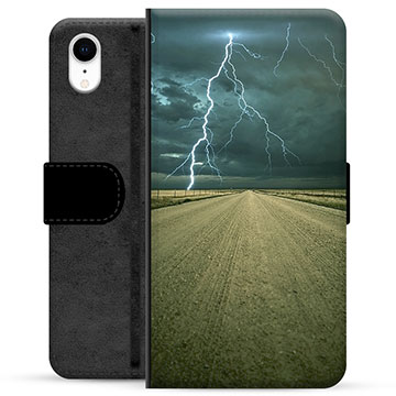 Étui Portefeuille Premium iPhone XR - Orage