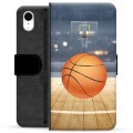 Étui Portefeuille Premium iPhone XR - Basket-ball