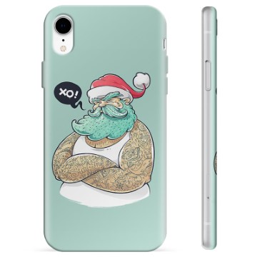 Coque iPhone XR en TPU - Père Noël Moderne