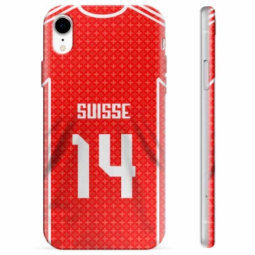 Coque iPhone XR en TPU - Suisse