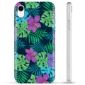 Coque iPhone XR en TPU - Fleurs Tropicales