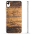 Coque iPhone XR en TPU - Bois