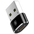 Mini Adaptateur USB 2.0 / USB 3.1 Type-C Baseus - Noir