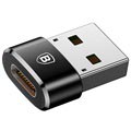 Mini Adaptateur USB 2.0 / USB 3.1 Type-C Baseus - Noir