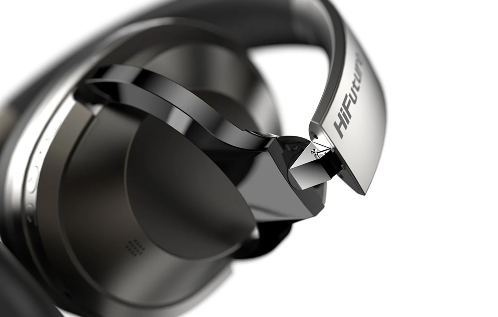 HiFuture FutureTour Pro Casque sans fil - ANC, Bluetooth 5.2 - Noir